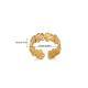 Popular Spliced Design Ring European Fashion Ladies Titanium Steel Finger Band