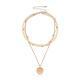 Commuter Sunflower Pendant Necklace For Women, Light Luxury