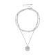 Commuter Sunflower Pendant Necklace For Women, Light Luxury