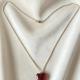 Creative Gothic Black And Red Heart With Dripping Blood Pendant Necklace