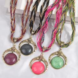 Fine Rice-Grain Elegant Ladies Necklace