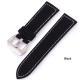 Frosted Cowhide Leather Watch Strap High-end Pure Handmade Thick Thread