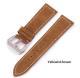 Frosted Cowhide Leather Watch Strap High-end Pure Handmade Thick Thread