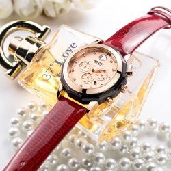 Multi-function Diamond-inlaid Calendar Large Dial Ladies Watch
