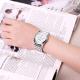 Ladys Multifunctional Chronograph Calendar Steel Band Quartz Watch