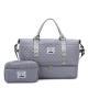 Large-Capacity Fitness Quilted Embroidered Yoga Bag