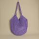 Hollow-out Knitted Tote Bag For Women