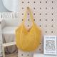 Hollow-out Knitted Tote Bag For Women