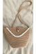 Women Dark Brown Pearl Design Classic Shoulder Bag Elegant Daily Handbag