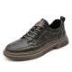 Low-cut Cowhide Upper Handmade Hikingcross-country Casual Shoes