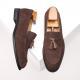Lazy Slip-on British-style Suede Business Loafers Mens Fashion Shoes