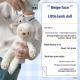 White Raccoon Plush Toy For Comfort And Sleep Companionship