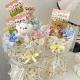 Handmade Puppy Pipe Cleaner Doll Bouquet Gift