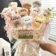 Handmade Puppy Pipe Cleaner Doll Bouquet Gift