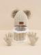 Childrens Hat Scarf Gloves Three-piece Set