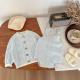 Clothes For Babies Suspender Jumpsuit Blouse And Pants