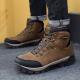 Large Size Winter Mens Shoes High-top Cotton Boots Plus Velvet To Keep Warm