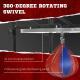 Adjustable Speed Bag Platform, Wall Mounted Speed Bags for Boxing, with 360-Degree Swivel and 10 Speedbag