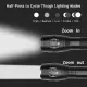 2x Extrem Hell Taschenlampe Zoom USB Mit Akku Aufladbar LED