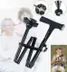 Gehstock Mit LED Licht Und Alarm Verstellbare Armlehne Cane Klappstock Gehhilfe
