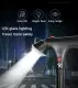 Gehstock Mit LED Licht Und Alarm Verstellbare Armlehne Cane Klappstock Gehhilfe