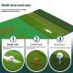 PGM Multifunctional Golf Pad Indoor Practice Ball Mat