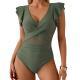 Modest One-piece Bikini Womens Swimsuit