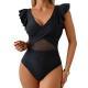Modest One-piece Bikini Womens Swimsuit