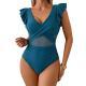 Modest One-piece Bikini Womens Swimsuit