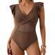 Modest One-piece Bikini Womens Swimsuit