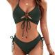 Strapless Backless Womens Two-piece Bikini