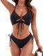 Strapless Backless Womens Two-piece Bikini