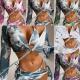 New Style Tie-Dye Sexy Four-Piece Split Swimsuit Bikini