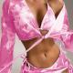 New Style Tie-Dye Sexy Four-Piece Split Swimsuit Bikini