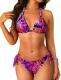 Womens Halter Bikini Set Two-Piece Triangle Swimsuit