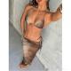 Mesh Three-piece Swimsuit For Women