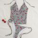 European And American-style Two-piece Triangular Slimming Swimsuit