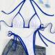 Summer Womens Solid-color Triangle Sexy Bikini