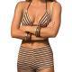 Sexy Striped Two-piece Bikini