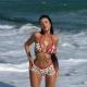 Necklace-Strap Leopard-Print Bikini Swimsuit