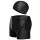 Mens Swimming Trunks And Goggles Set