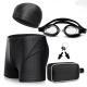 Mens Swimming Trunks And Goggles Set