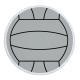 Round printed beach towel bath towel