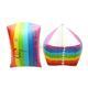 Multiple Airbags Inflate Babys Swimming Circle And Arm