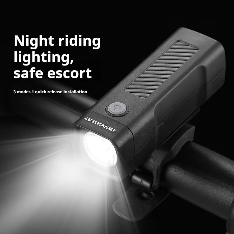 Bicycle Headlight Night Riding USB Rechargeable Outdoor Lighting Lamp
