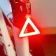 Bicycle Taillight Flashing Cute Cartoon