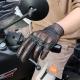 Breathable Touch Screen Motorcycle Riding Leather Gloves Mens Drop-resistant
