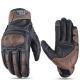 Breathable Touch Screen Motorcycle Riding Leather Gloves Mens Drop-resistant