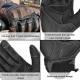 Breathable Touch Screen Motorcycle Riding Leather Gloves Mens Drop-resistant