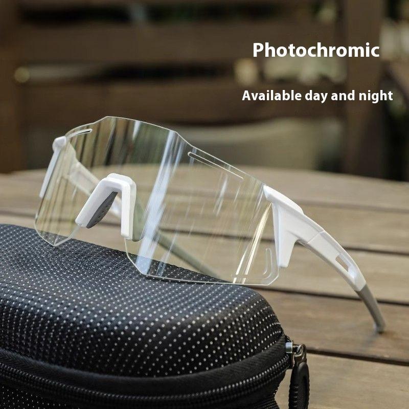 Trendy Color Changing Glasses For Riding Sports Outdoor Running